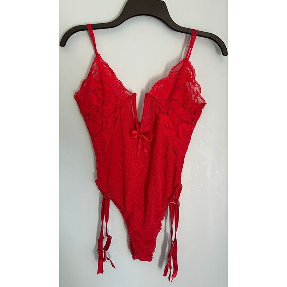 Vintage Andrea Kristoff For Escante Red Body Suit Small - Picture 5 of 9